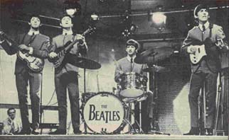 The Beatles - (left to right) Paul McCartney, John Lennon, Ringo Starr and George Harrison
