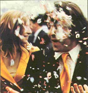 Paul and Linda marry on March 12, 1969 in London.