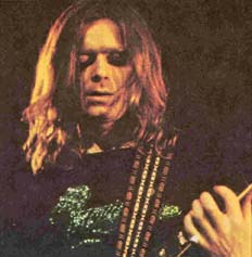 Guitarist Henry McCullough.
